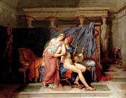 Jacques-Louis  David The Loves of Paris and Helen oil painting reproduction